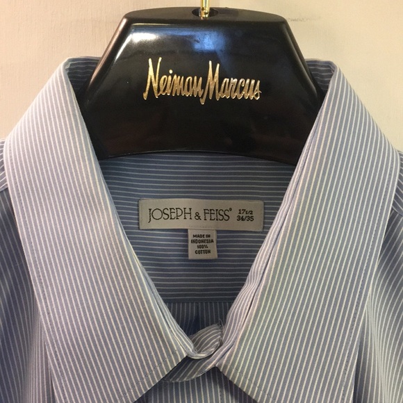 JOSEPH & FEISS Pointed Collar Dress Shirt Cuff 🏆 - Picture 4 of 8